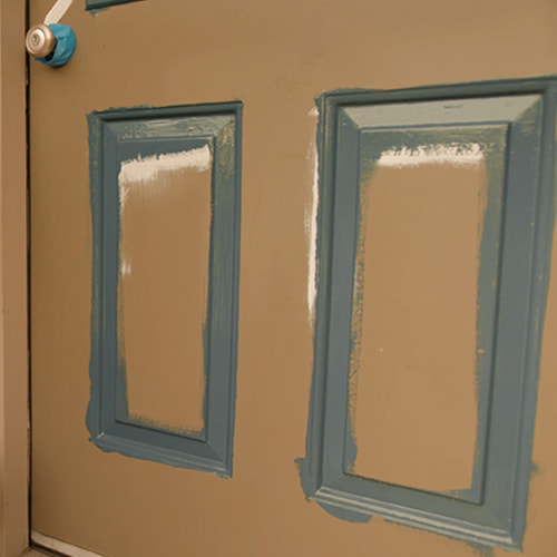 Step 2 - Applying Paint To Your Front Door
