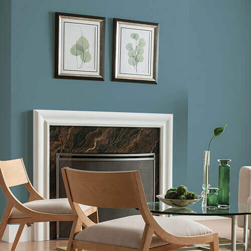 Modern Living Room Ideas - Baritone Blue