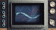 photo of oscilloscope